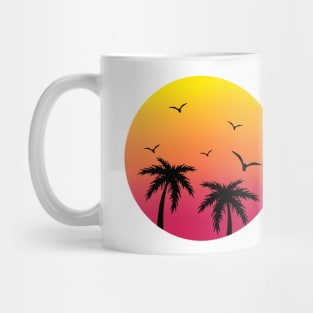 Palm trees Mug